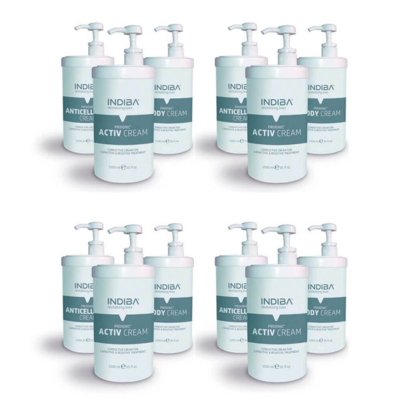 Pack 9 + 3 Indiba Proionic Activ cream (1000 ml)