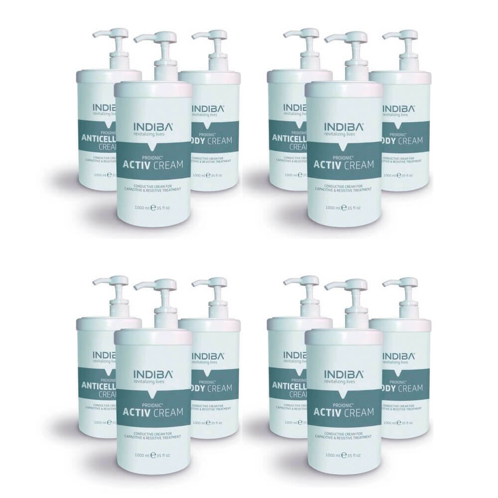 Pack 9 + 3 Indiba Proionic Activ cream (1000 ml)